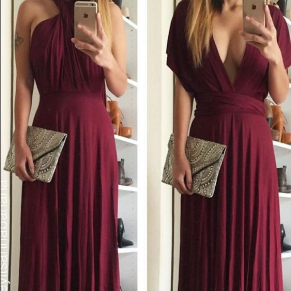 Lulu’s Multi-Way Jersey Maxi Dress!